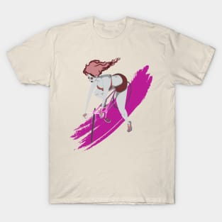 Pink Bikini Bike Babe T-Shirt